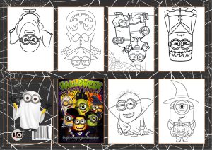 Libro Minion Halloween