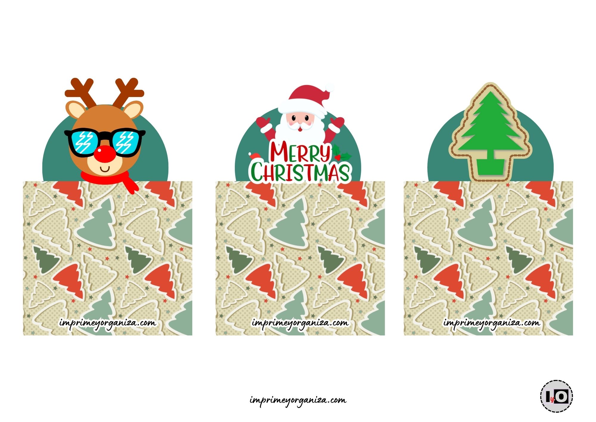 Bases Minicalendarios Navideños