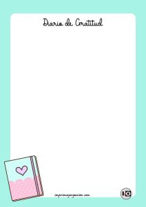 Diario de Gratitud Libreta
