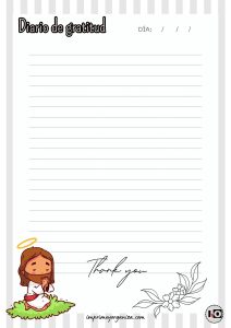 Diario de Gratitud Cute God