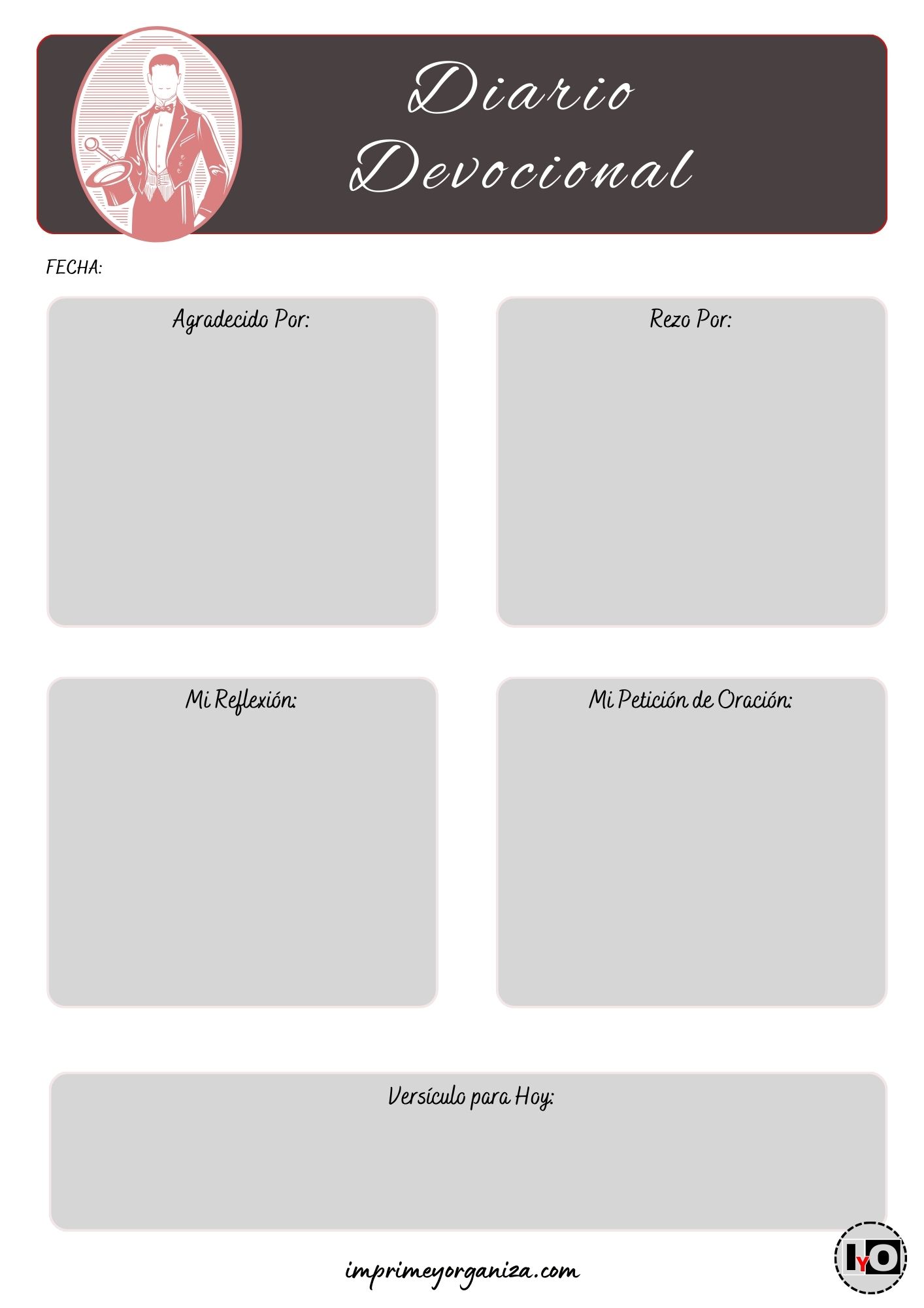 Diario Devocional Caballero Gris