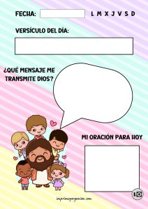 Diario de Oración Niños y Jesús