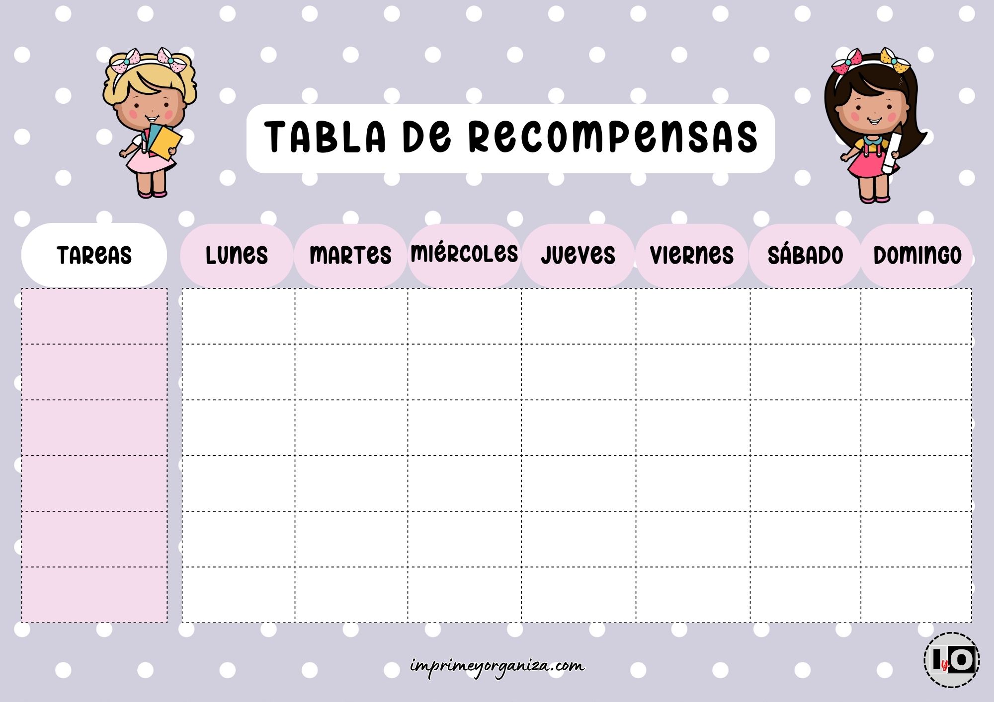 Tabla de recompensas lunares
