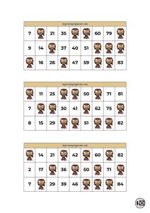 Cartones de Bingo Iron Man