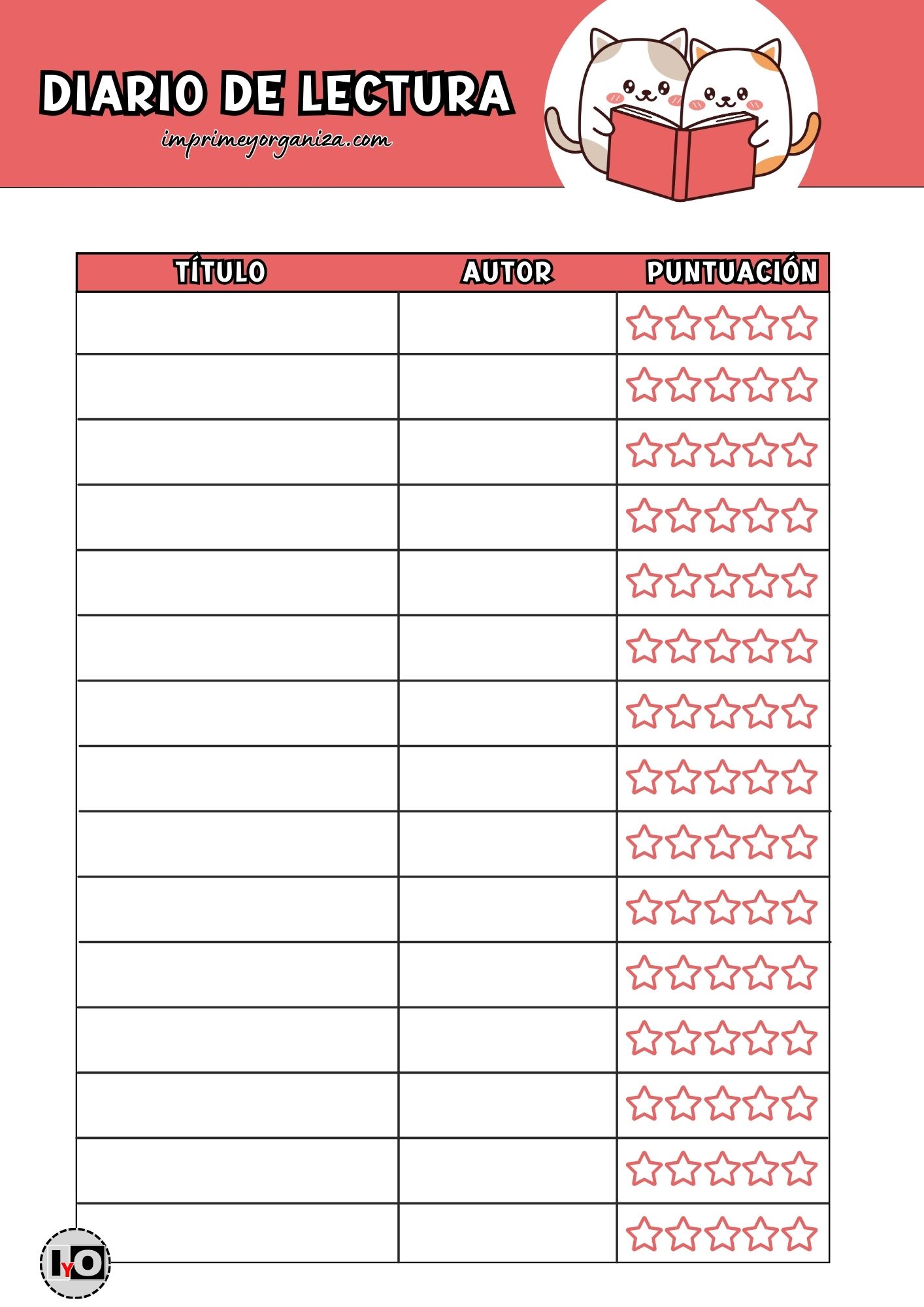 Diario de Lectura Rojo