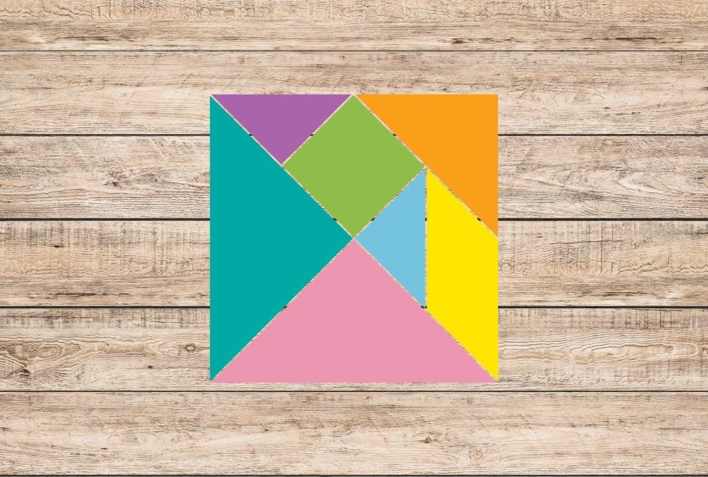 juego de tangram para imprimir