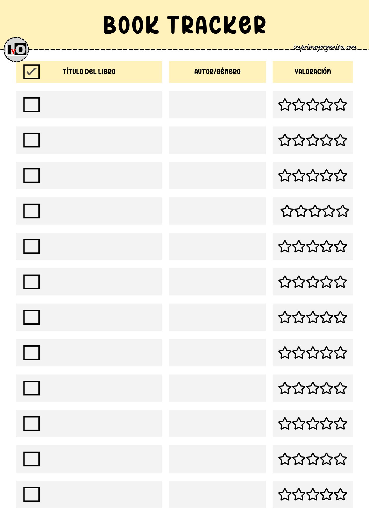 Book Tracker Amarillo