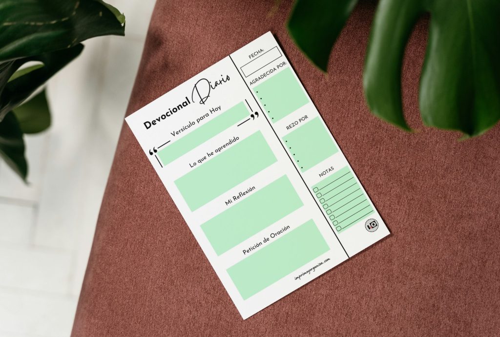 diarios devocionales y de oración en pdf gratis