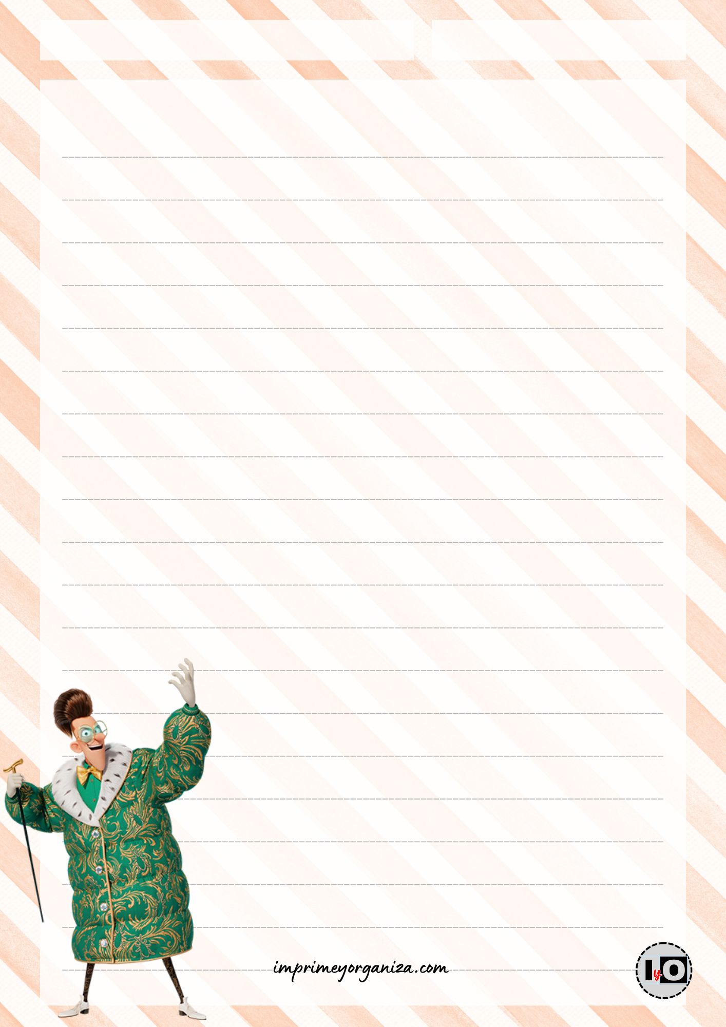 Hoja rayada Maxime Le Mal