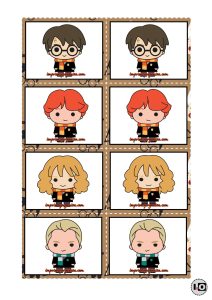 Juego Memoria Harry Potter