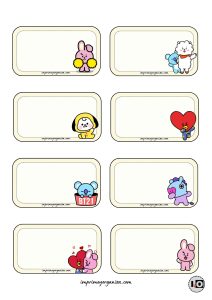 Etiquetas BT21