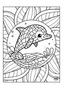 Mandala Delfín