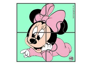 Puzzle Minnie Bebe