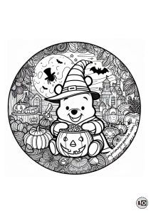 Mandala Halloween Winnie