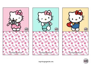 Bases Minicalendarios Hello Kitty