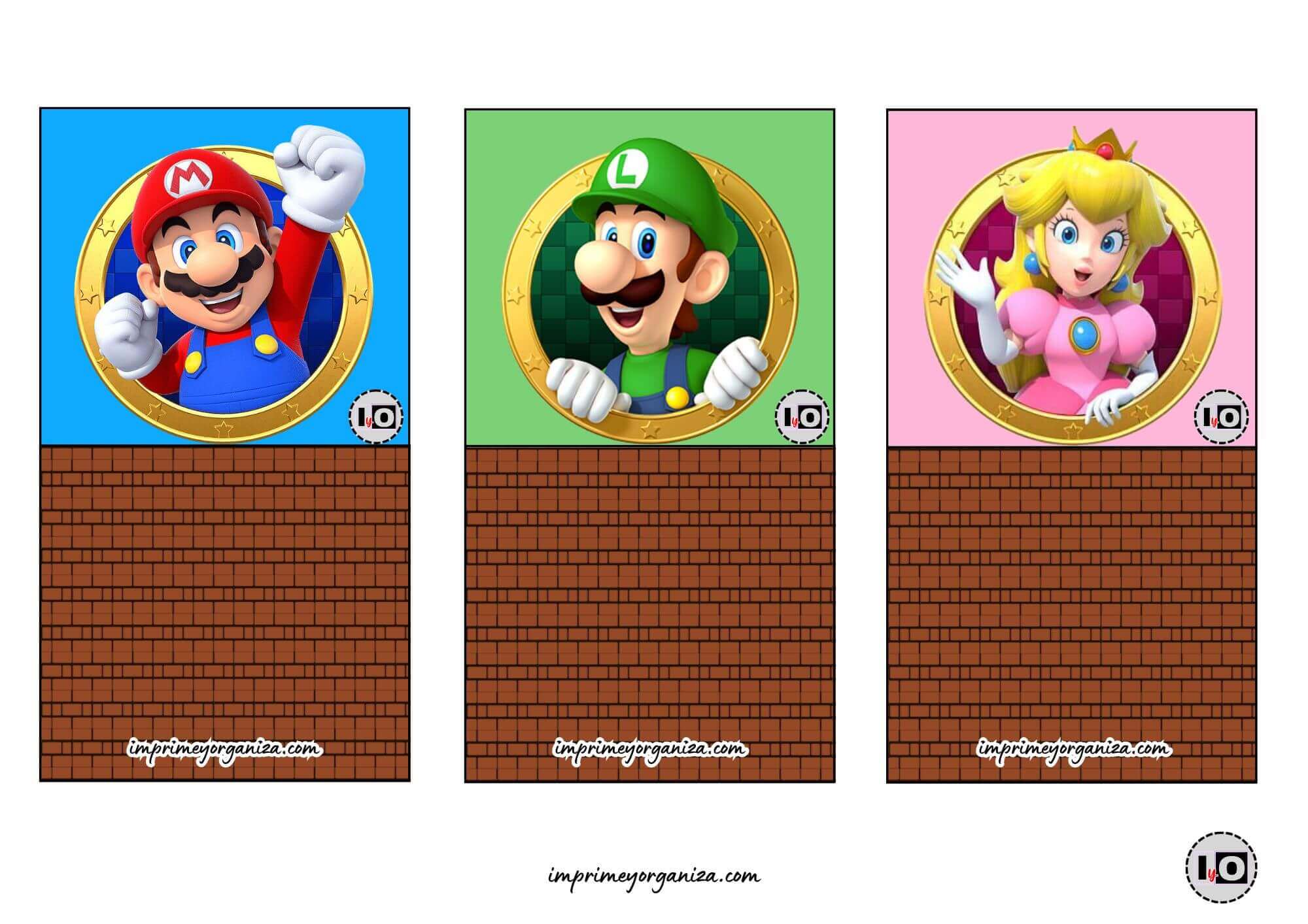 Bases Minicalendarios Mario