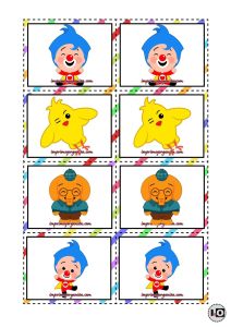 Juego Memoria Plim Plim