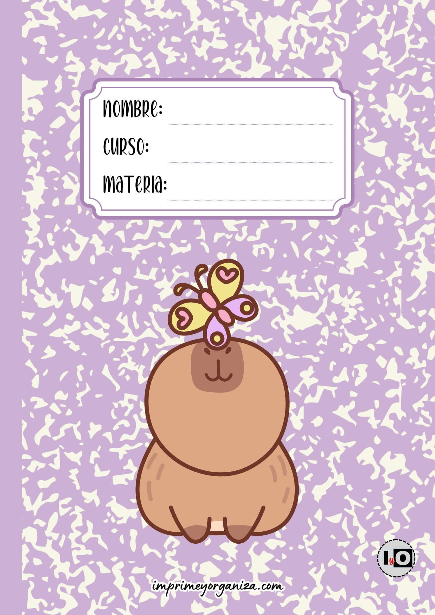 Portada Capibara Lila