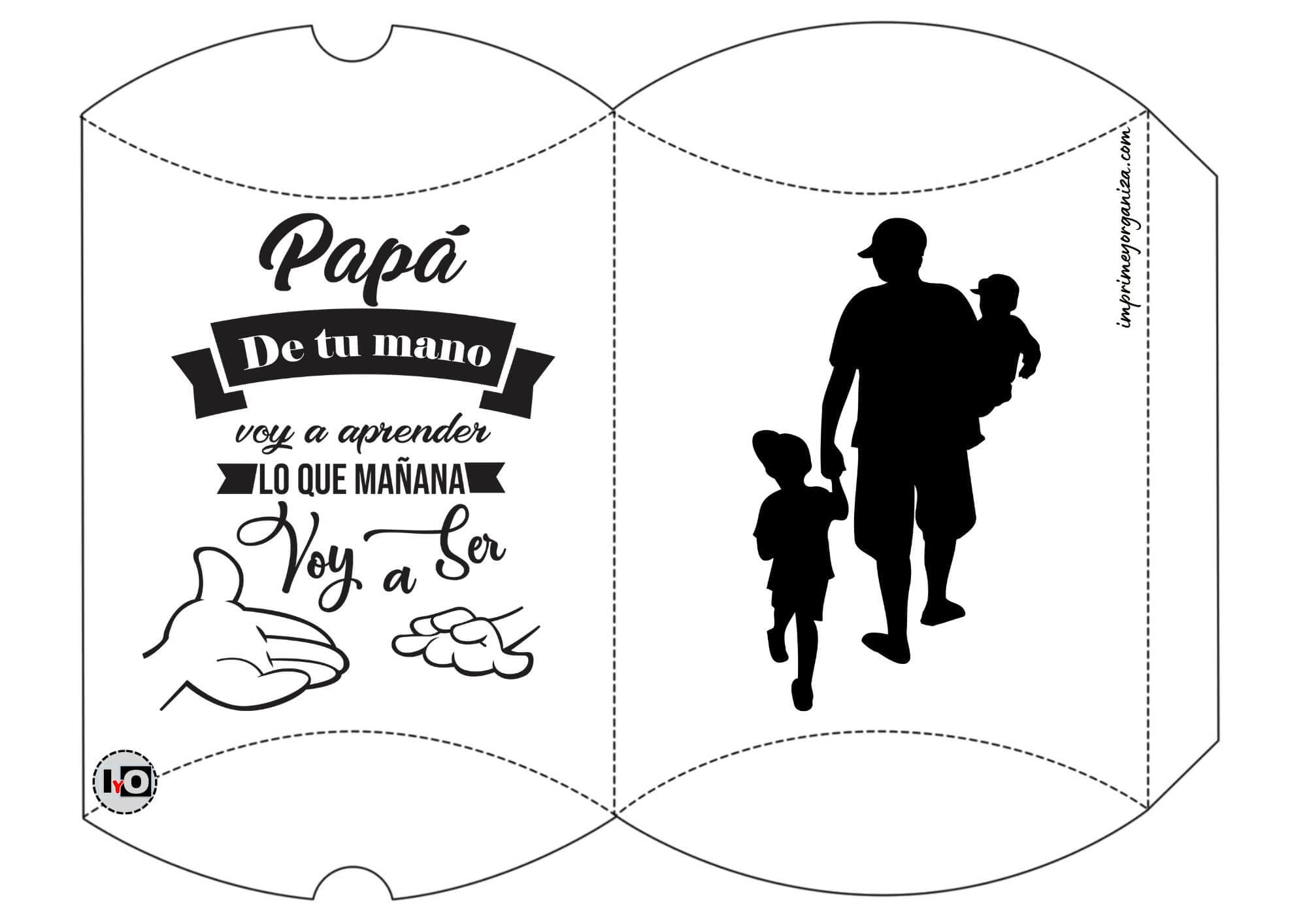 Caja Papá de tu mano