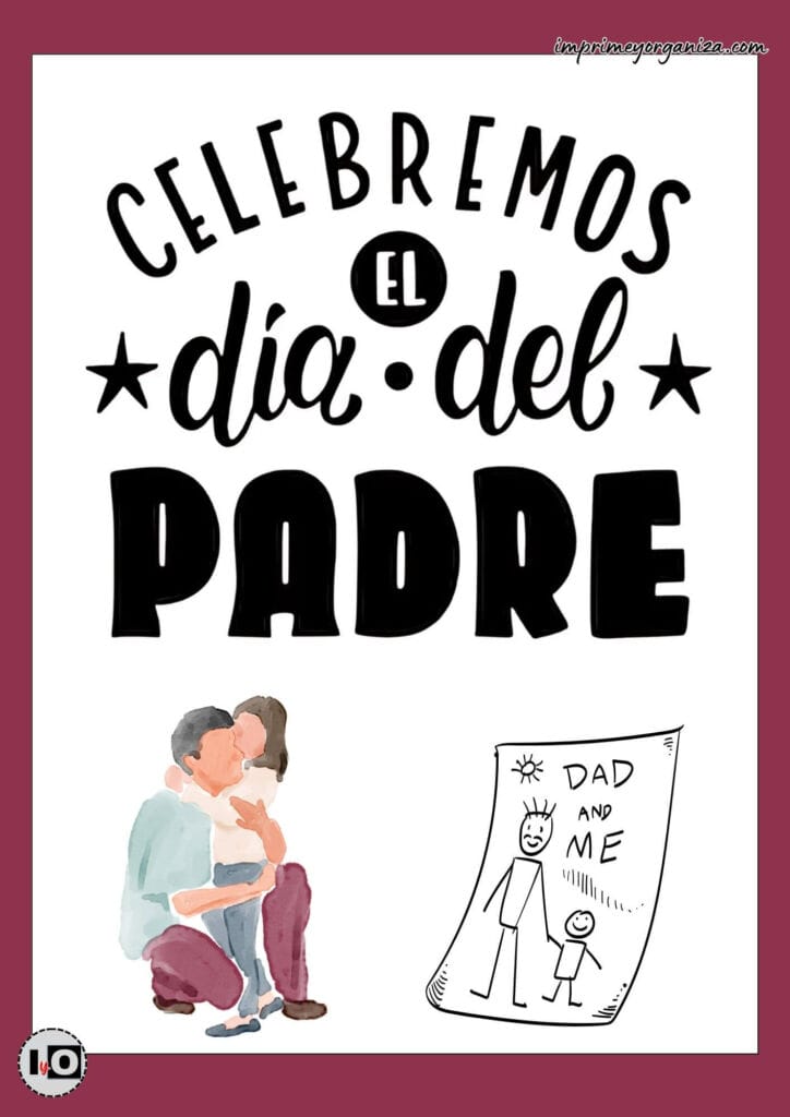 Imprimibles para el Día del Padre en PDF [GRATIS]