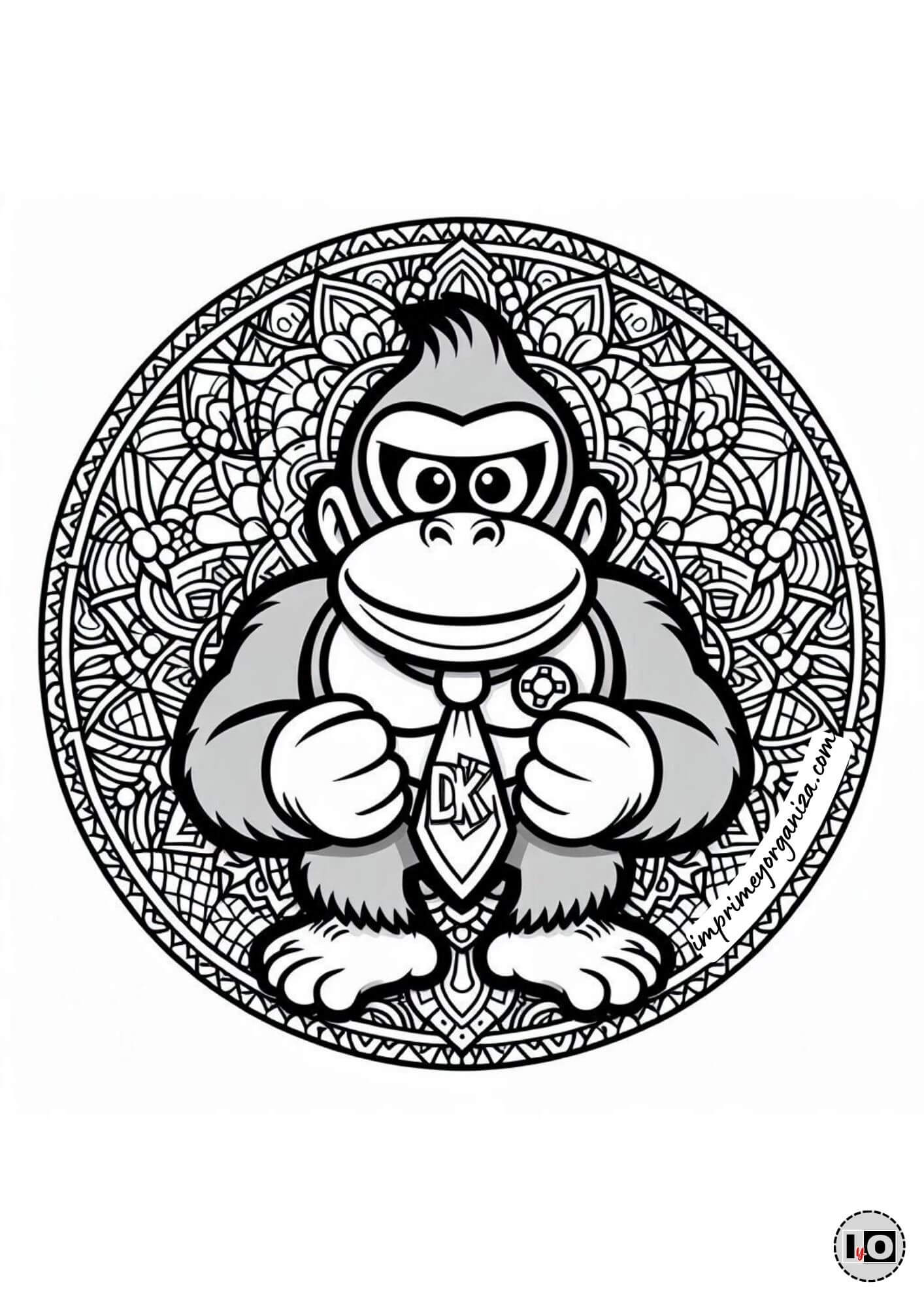 Mandala Donkey Kong