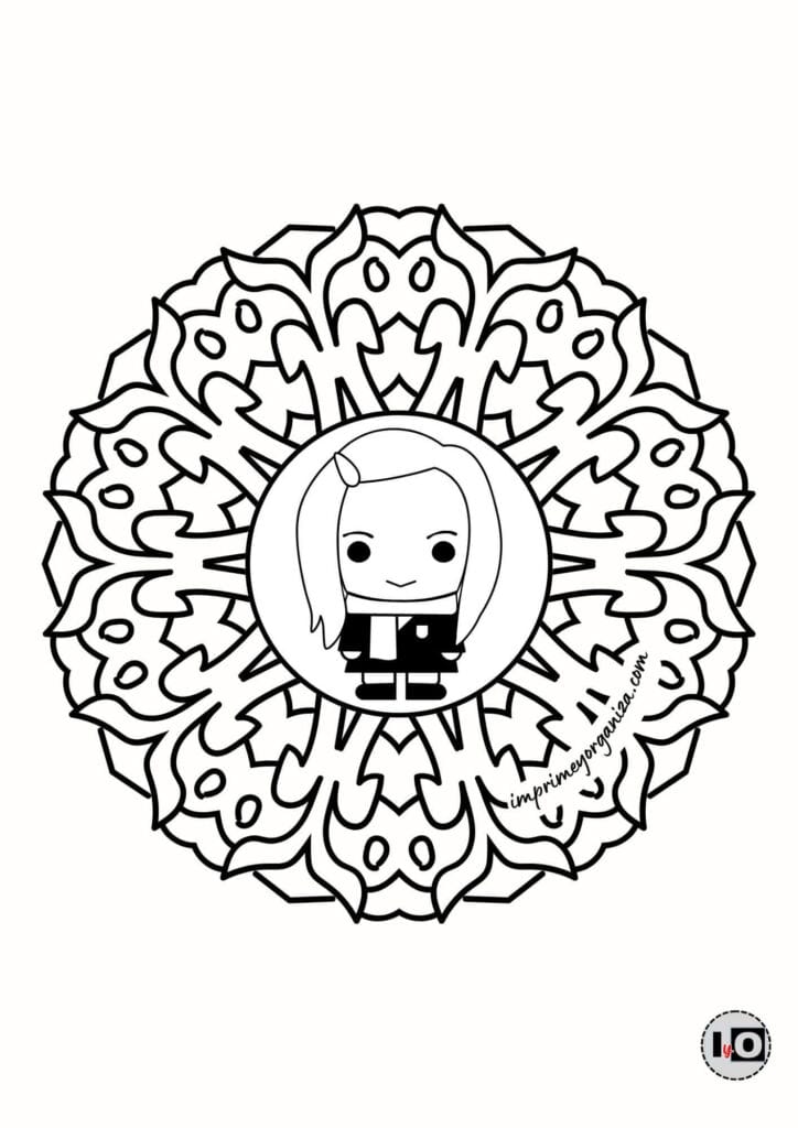 Mandalas de Harry Potter para imprimir y colorear [GRATIS]