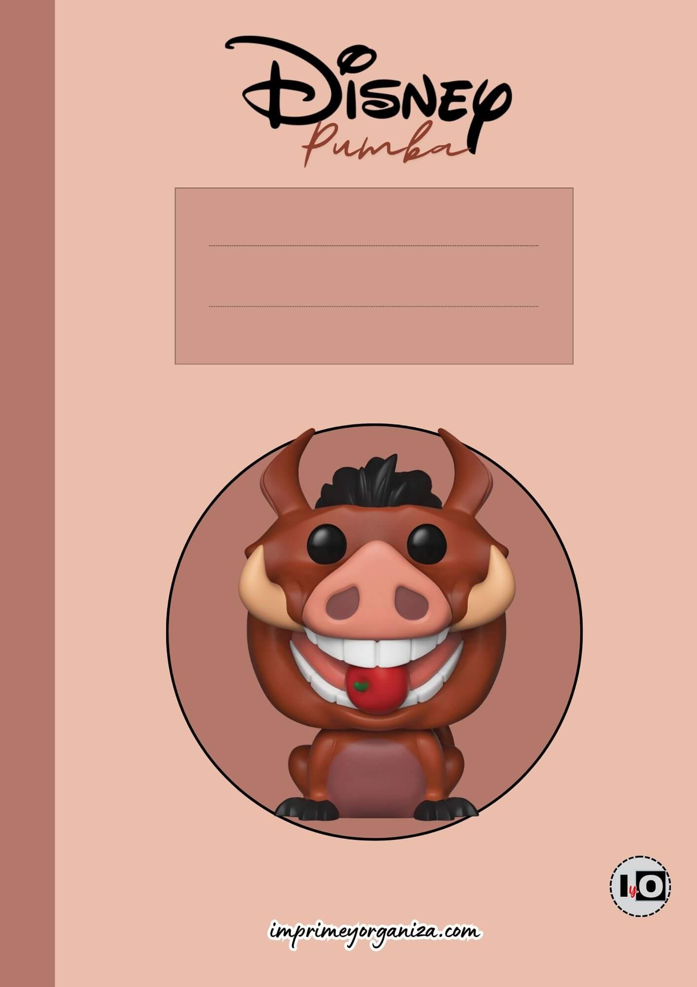 Portada Disney Pumba