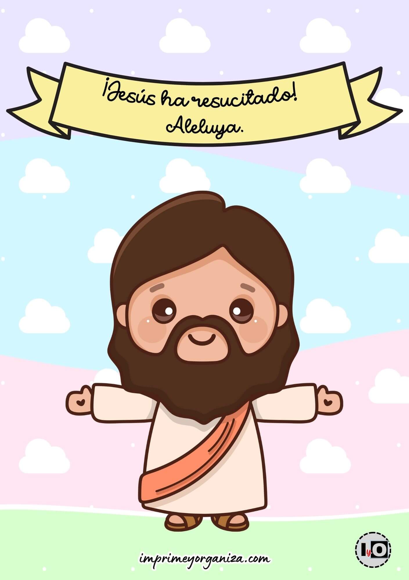 Tarjeta Jesús ha resucitado