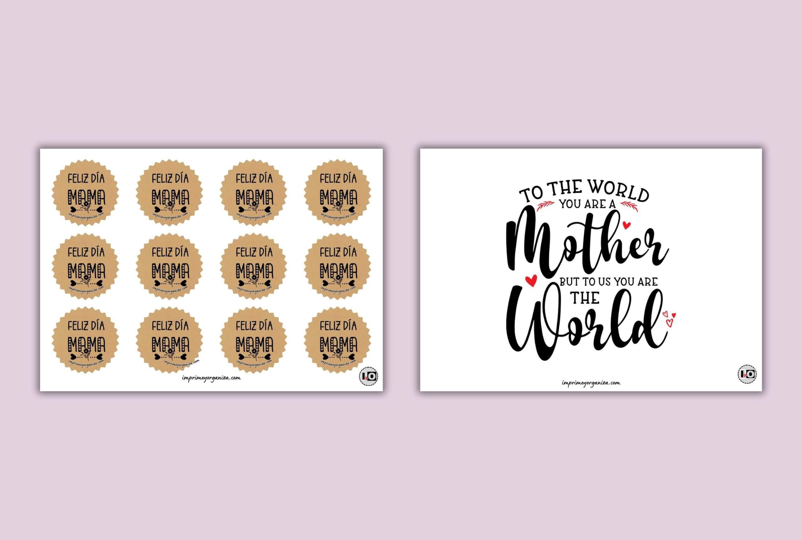 imprimibles día de la madre en pdf gratis