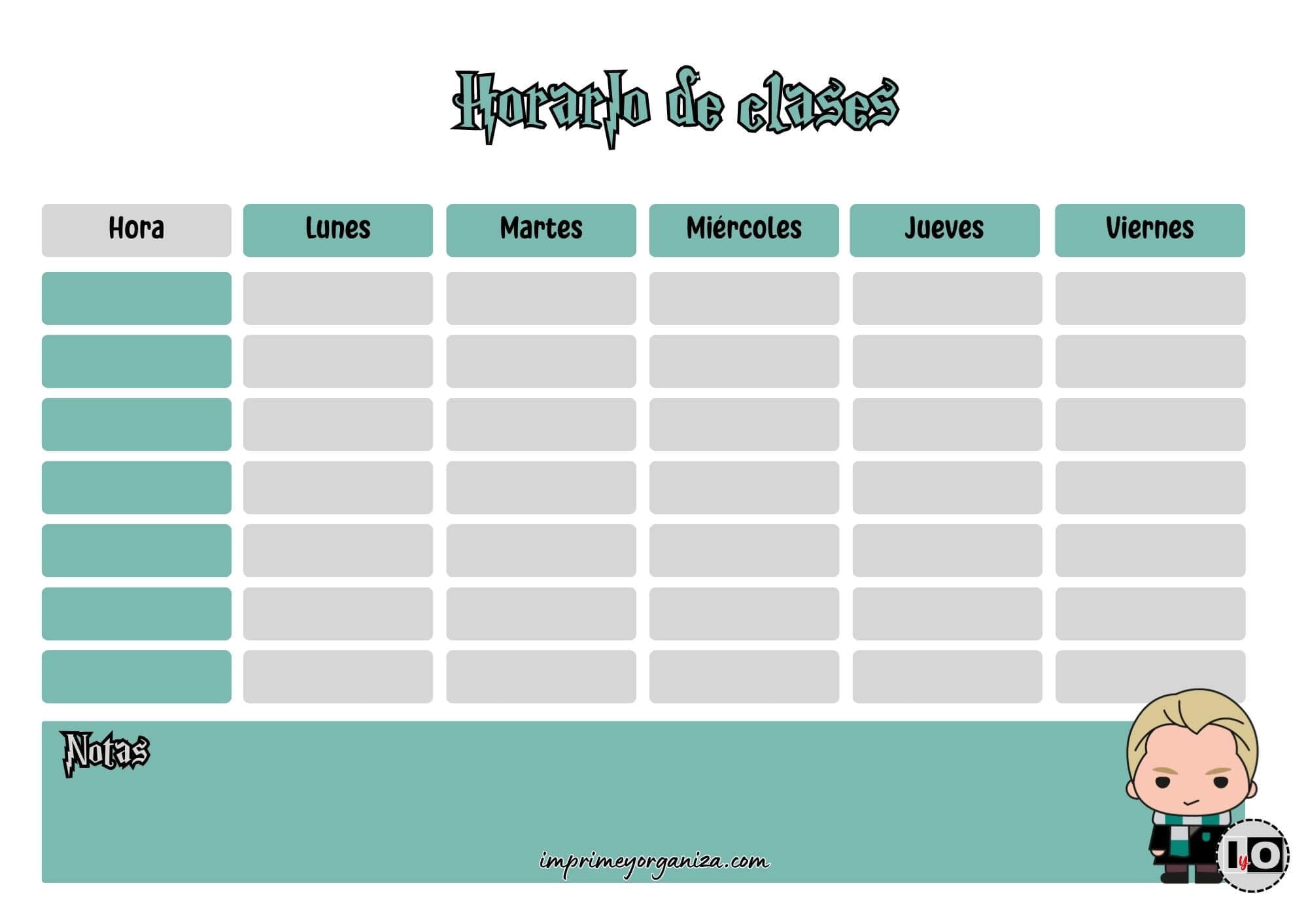 Horario Draco