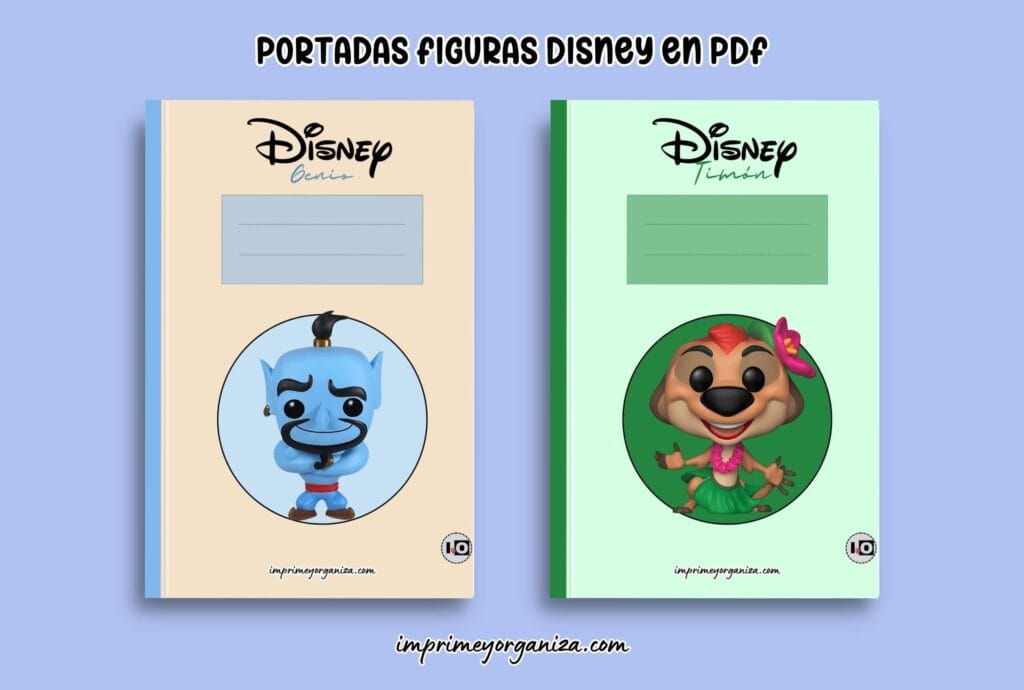 portadas figuras disney en pdf gratis