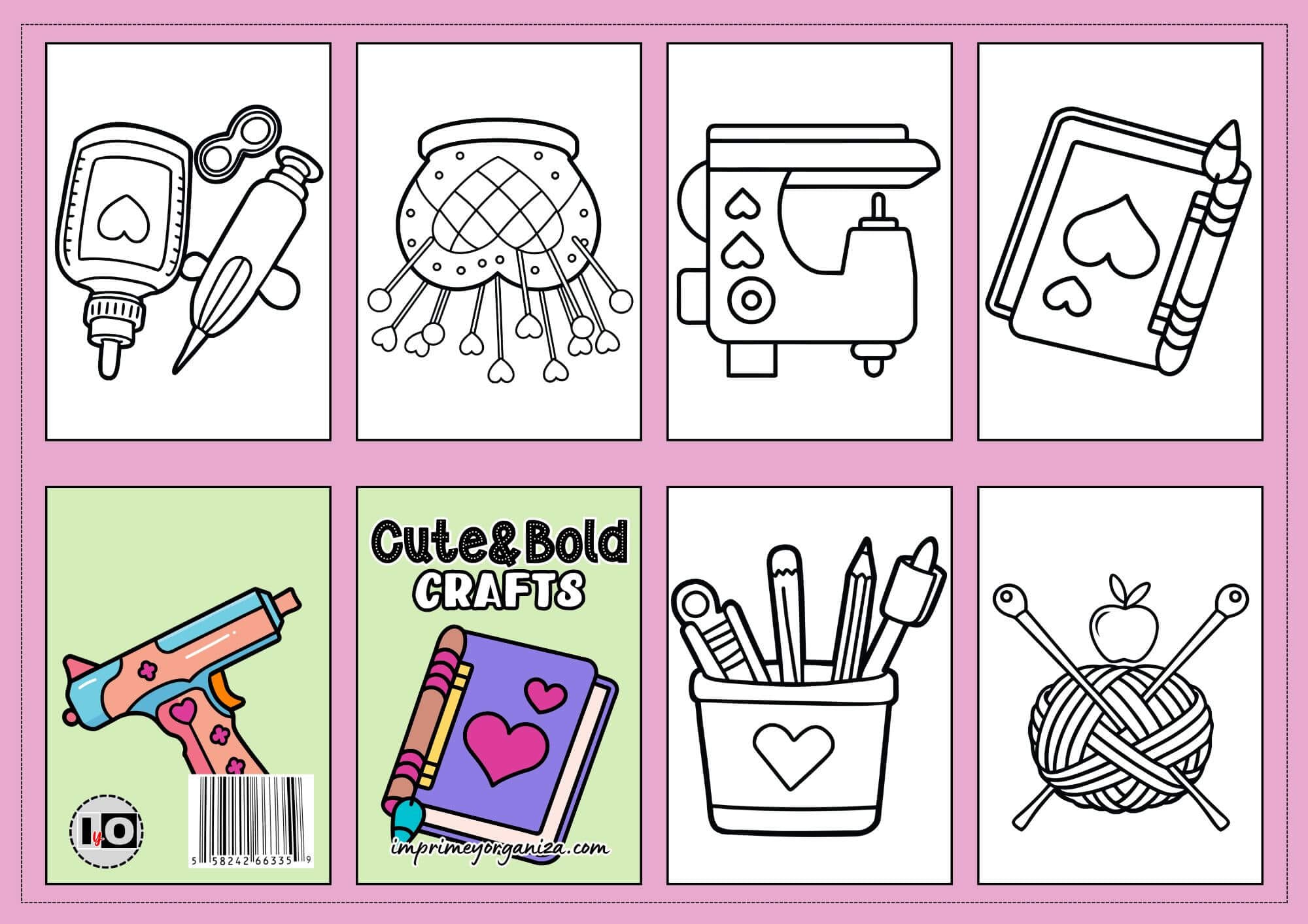 Librito Cute&Bold Crafts