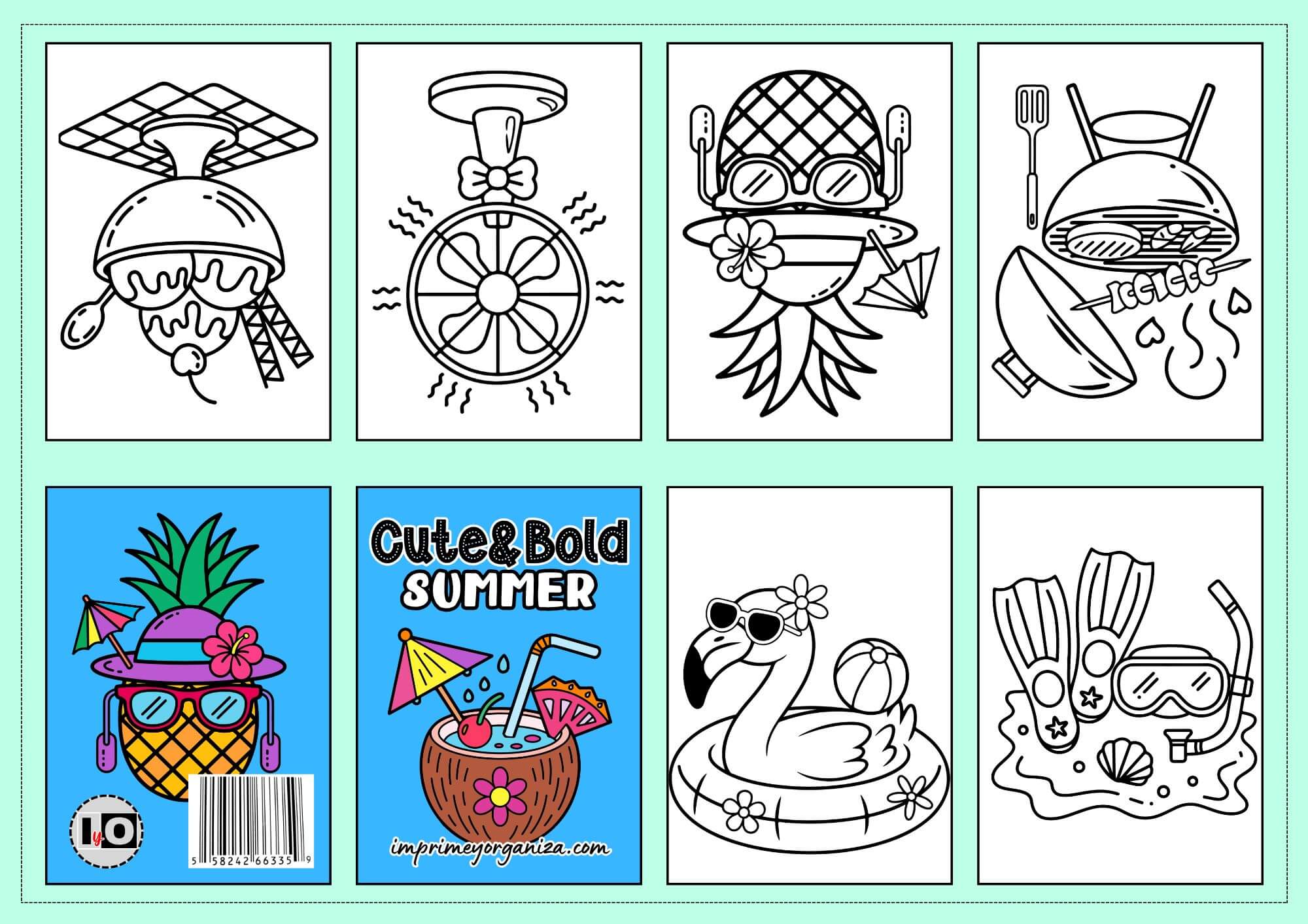 Libro Cute&Bold Summer