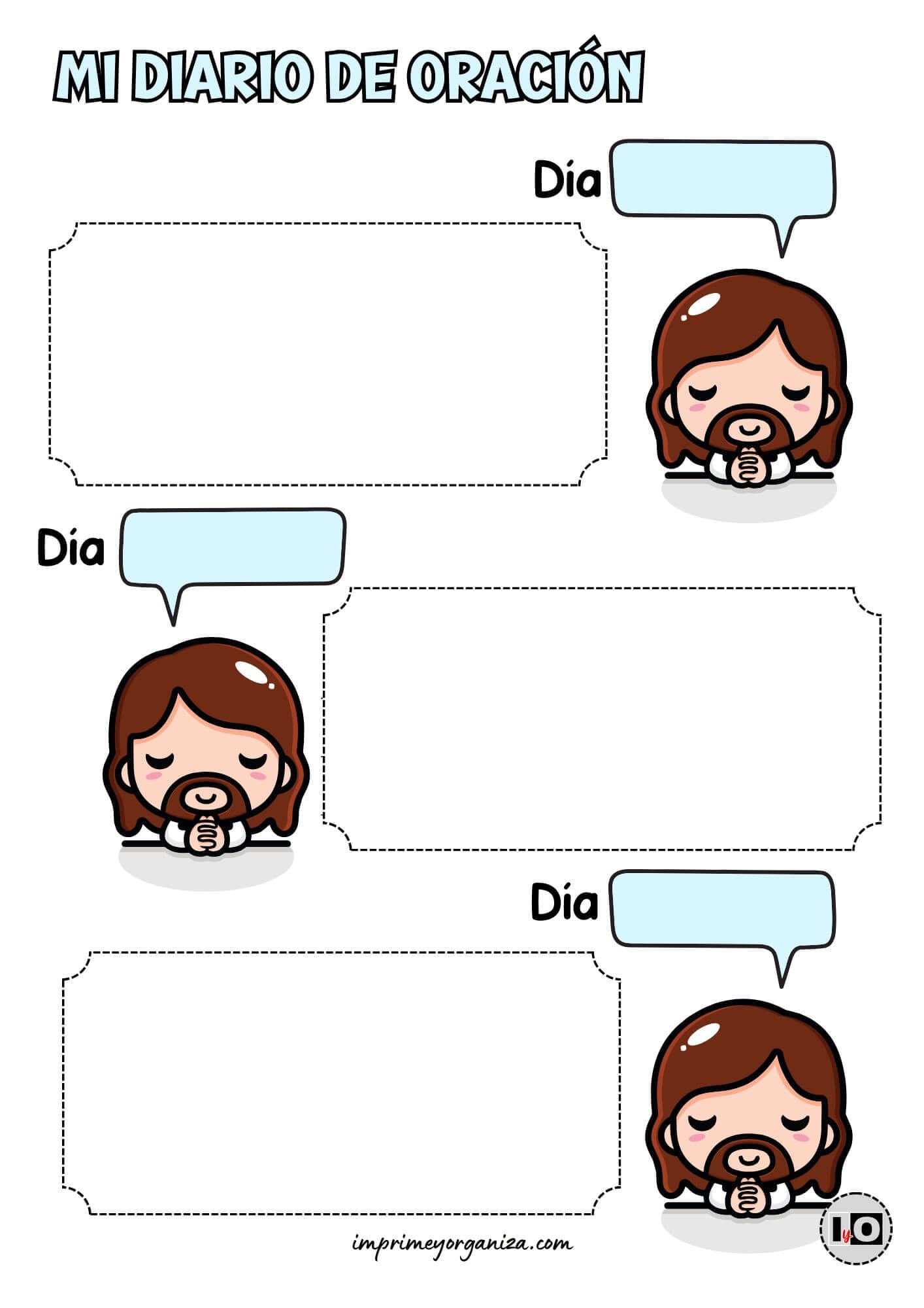 Mi Diario de Oración Azul