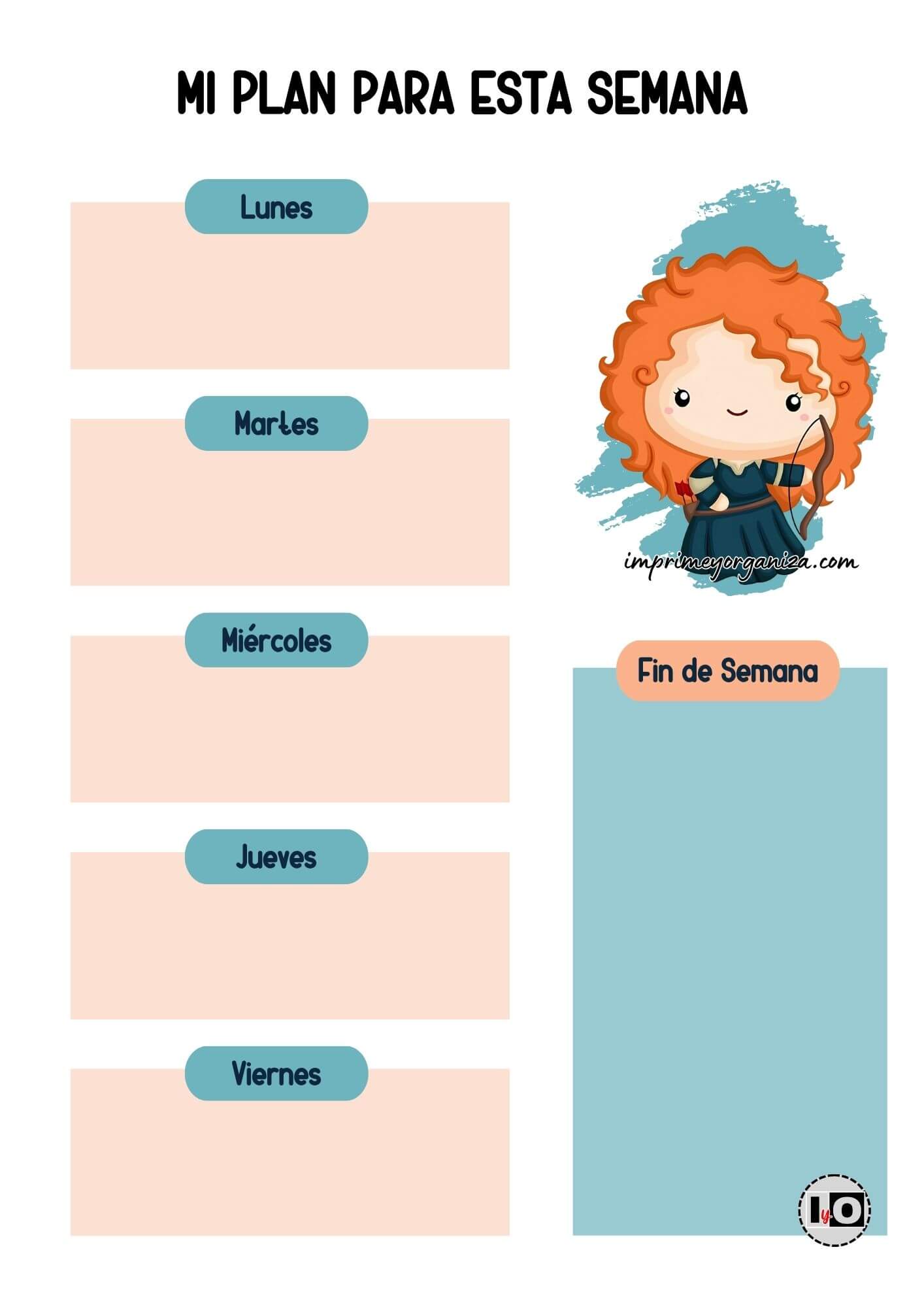 Planner Semanal Mérida