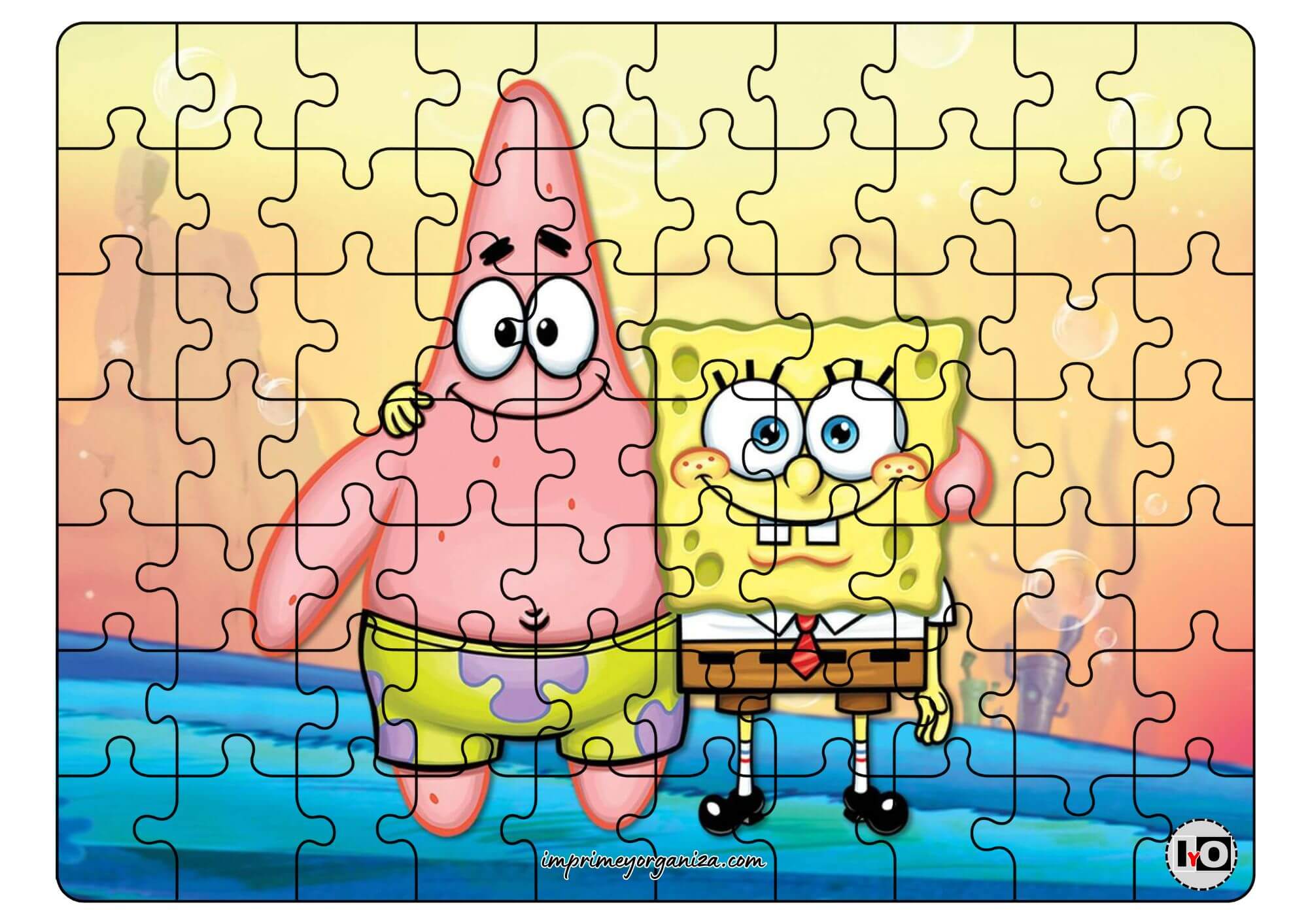 Puzzle Bob Esponja