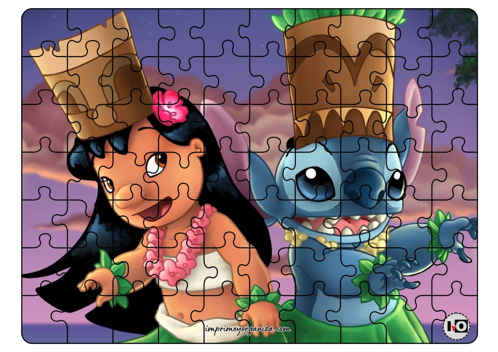 Puzzle Lilo-Stitch