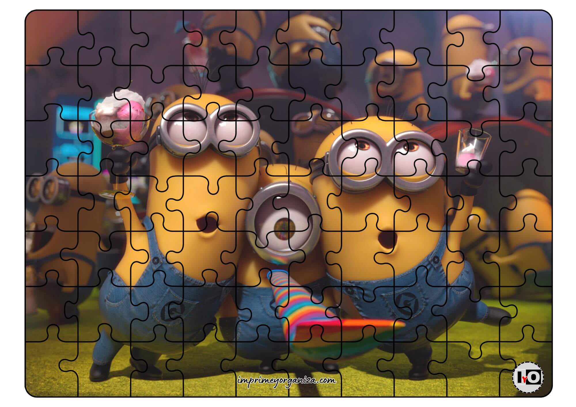 Puzzle Los Minions