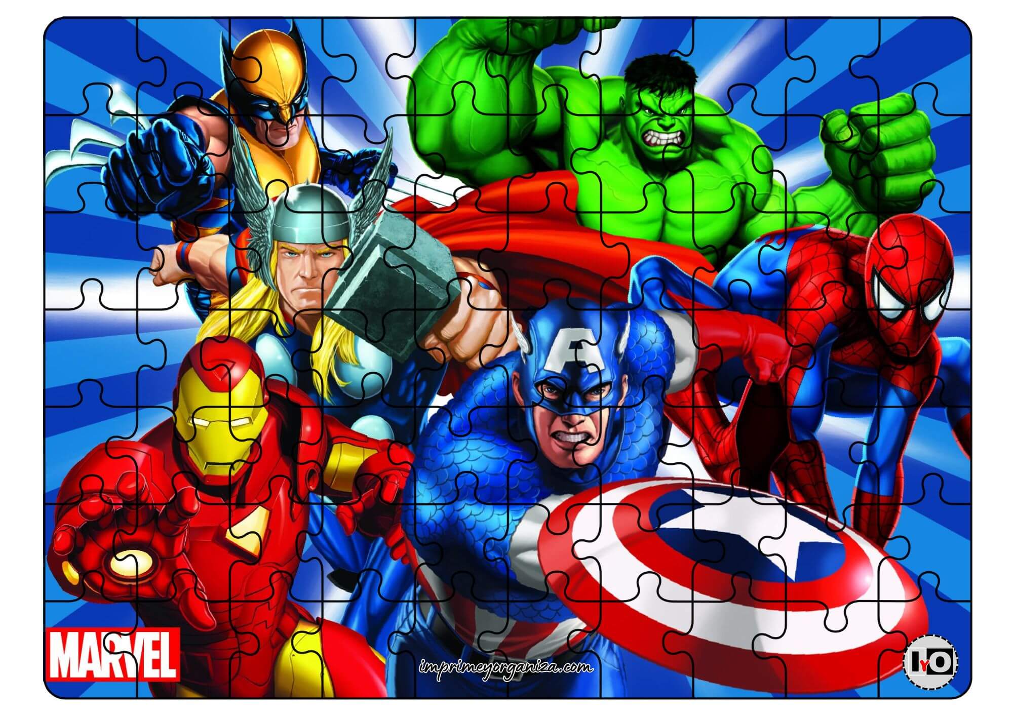 Puzzle Marvel
