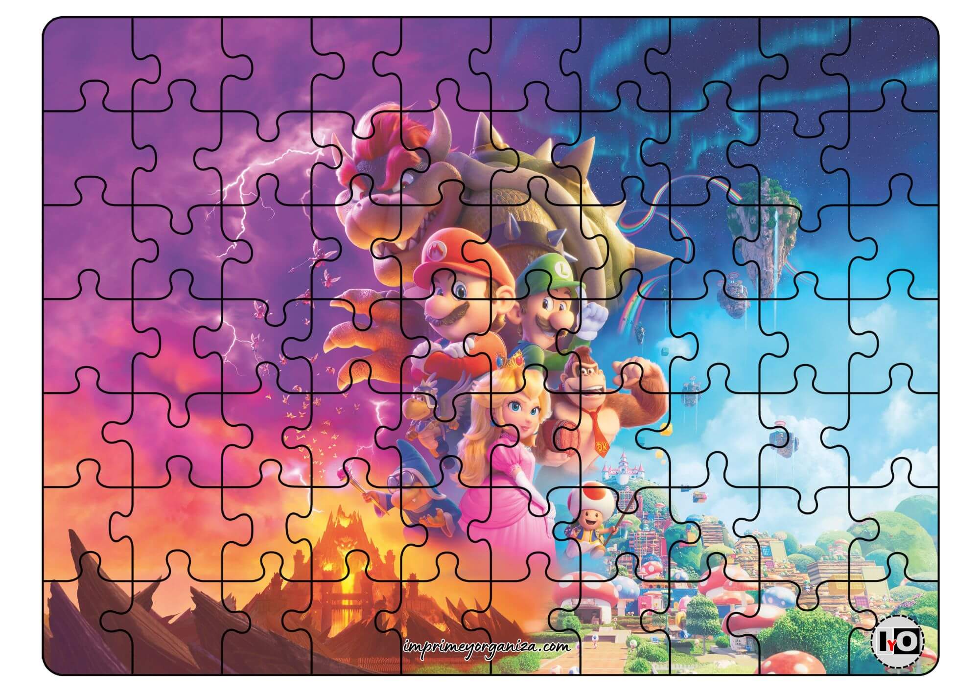 Puzzle Película Mario