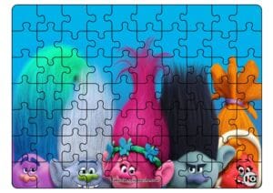 Puzzle Pelo de Trolls