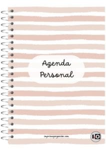 Agenda perpetua rayas