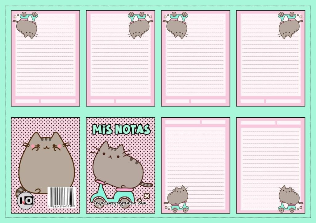 Mini Hojas de Notas para Imprimir en PDF [GRATIS]