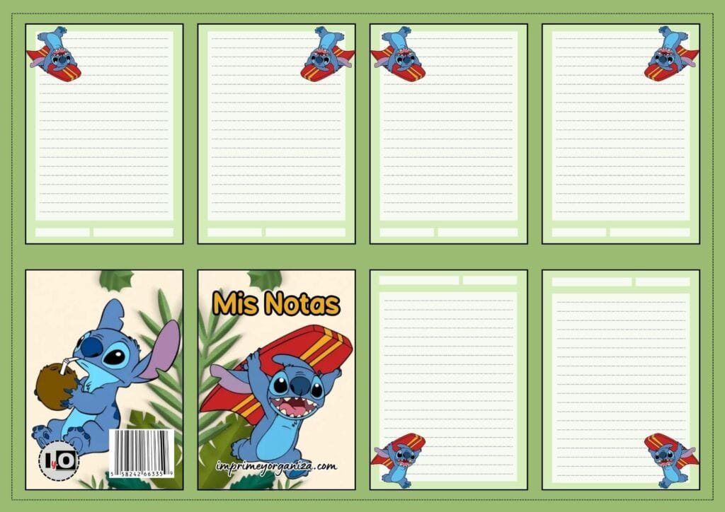 Mini Hojas de Notas para Imprimir en PDF [GRATIS]
