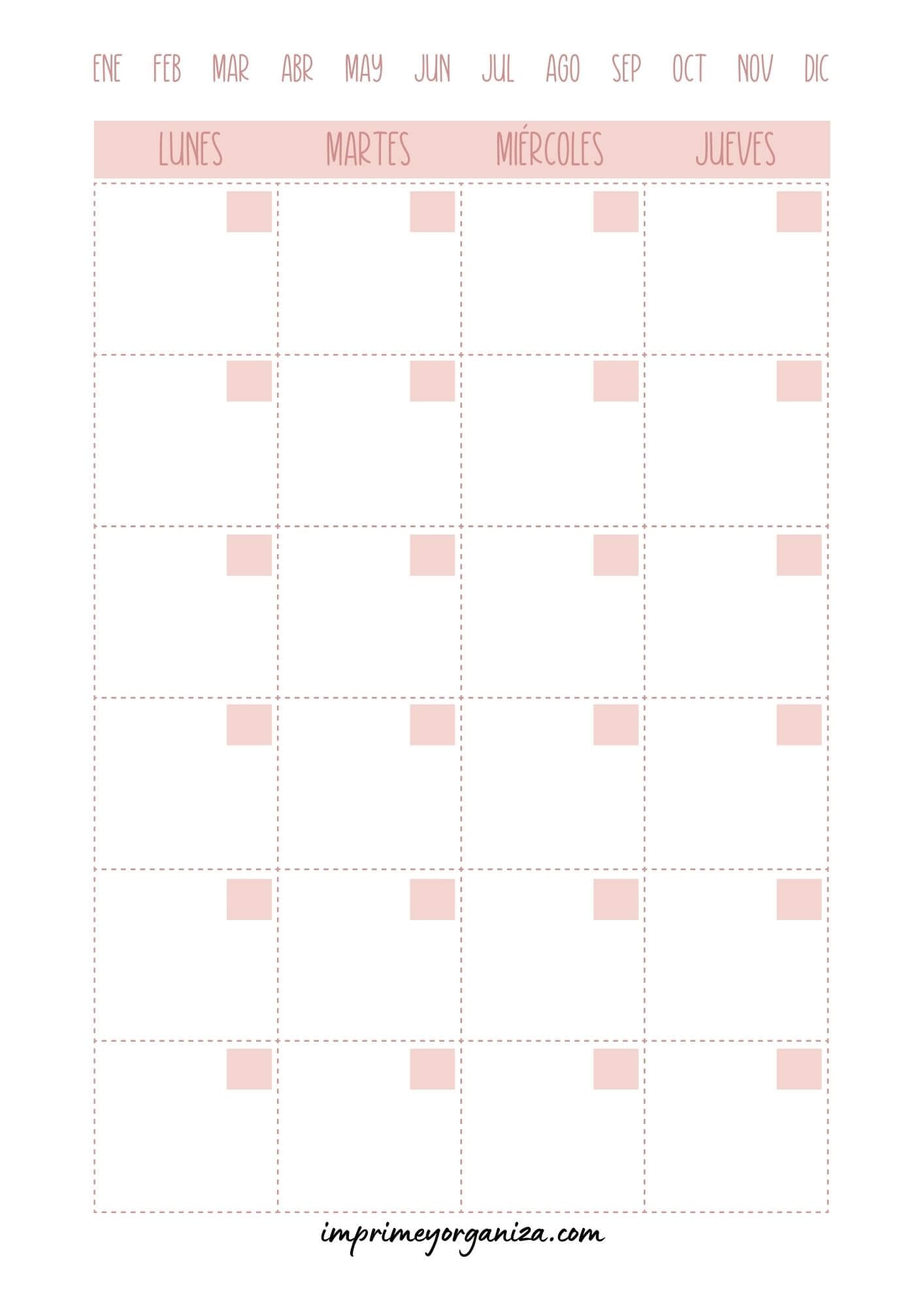 Planificador para Rellenar Rosa