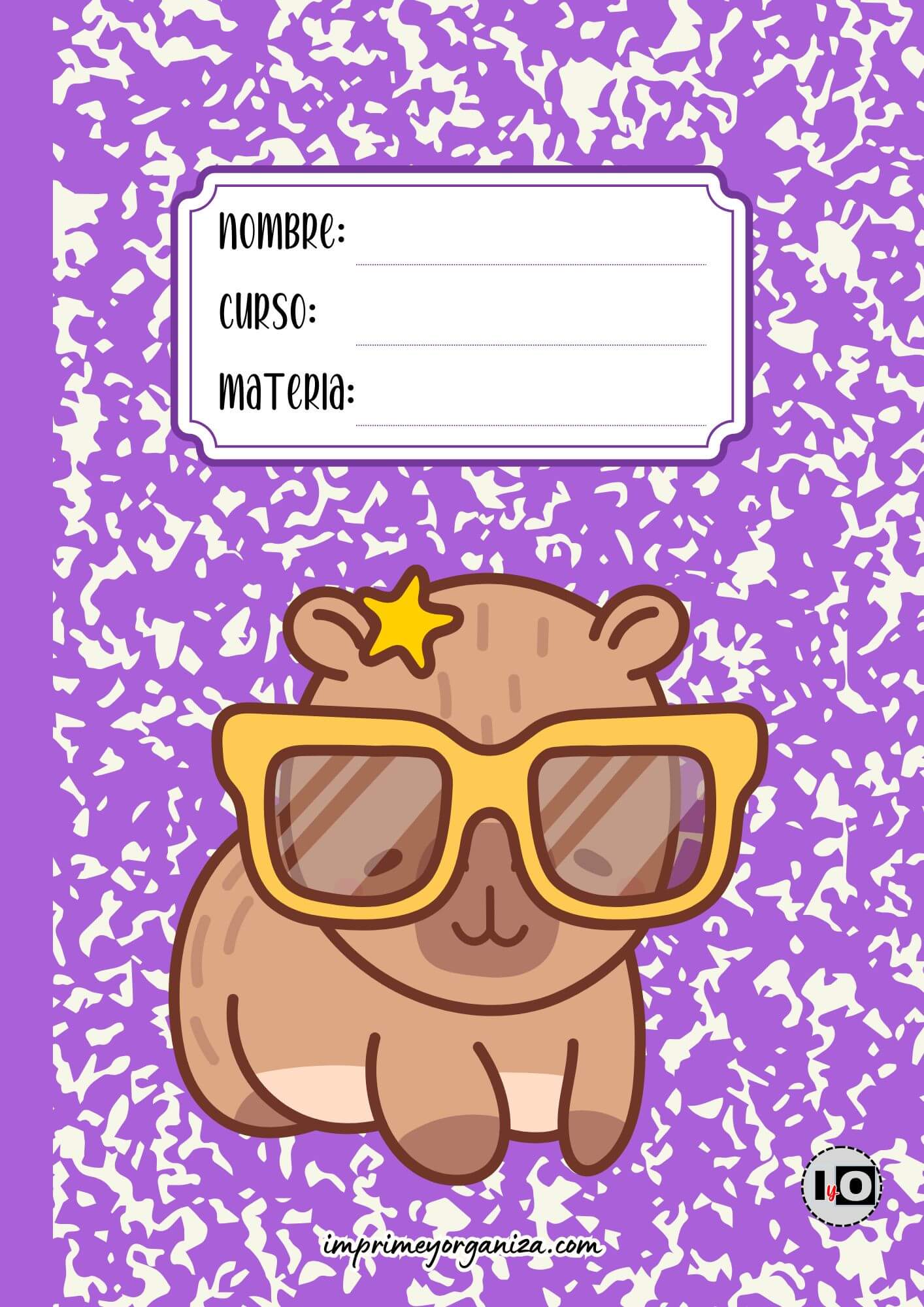 Portada Capibara Morada