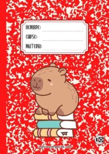 Portada Capibara Rojo