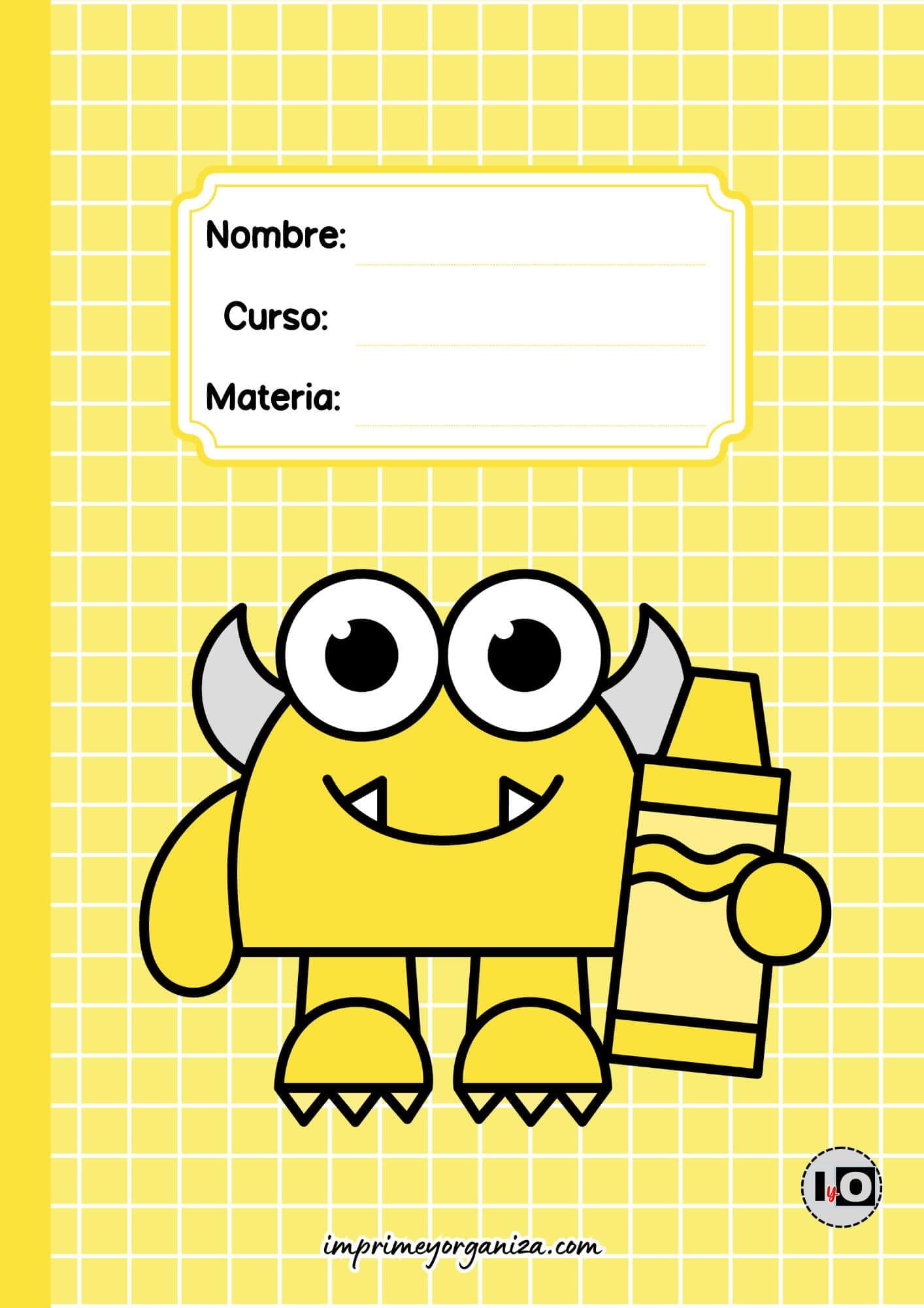 Portada Monstruo Amarillo