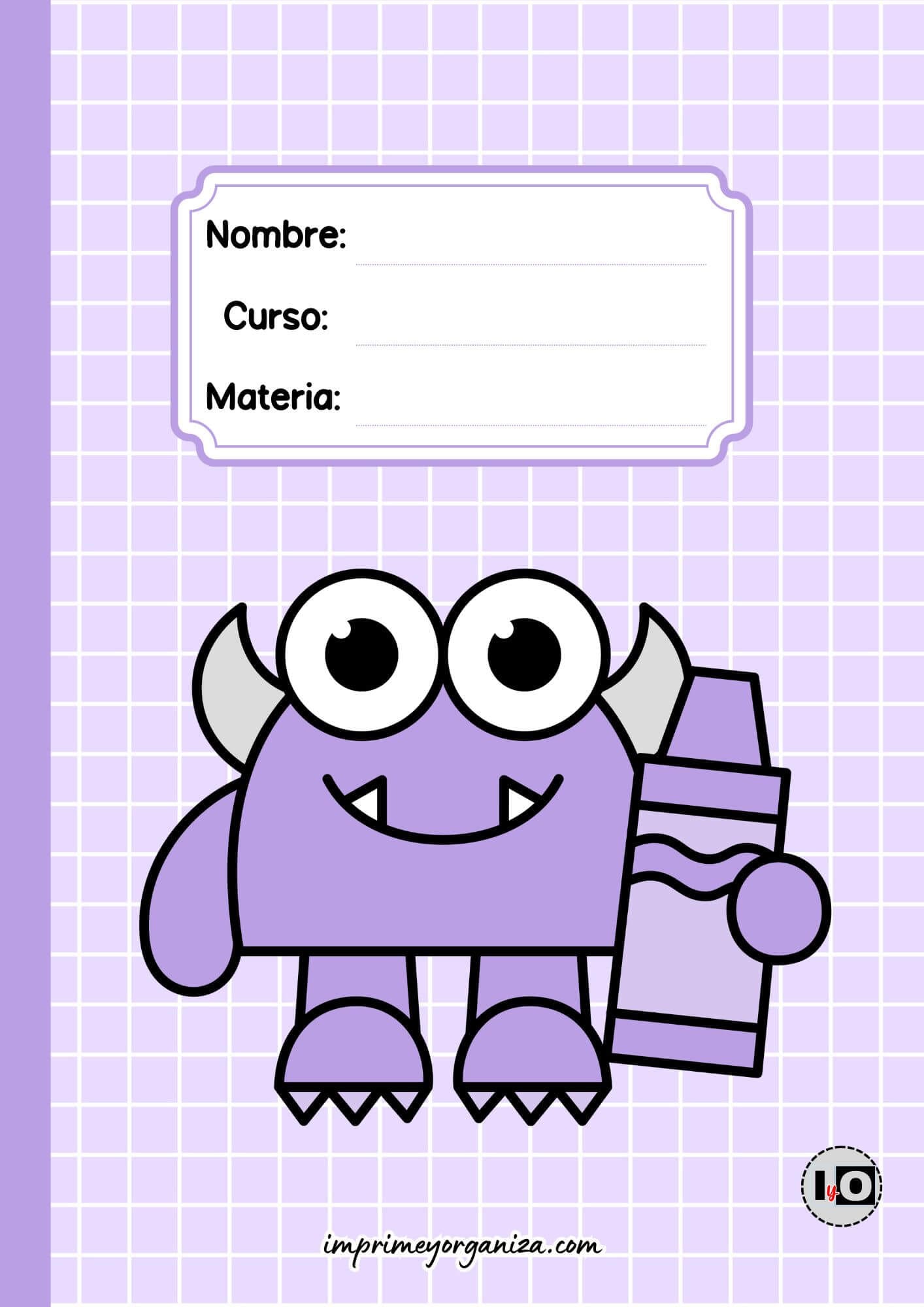 Portada Monstruo Lila