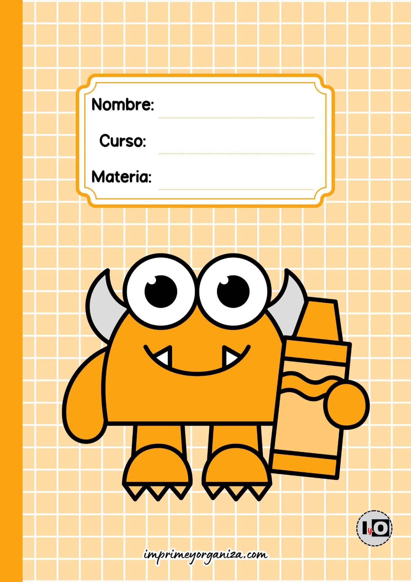 Portada Monstruo Naranja
